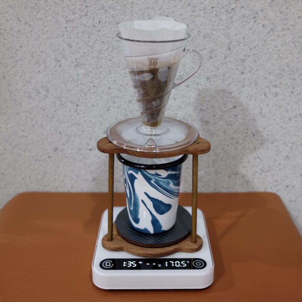 Cielito Lindo Conical 30 Single Coffee Dripper Tarachine Clear Brewing