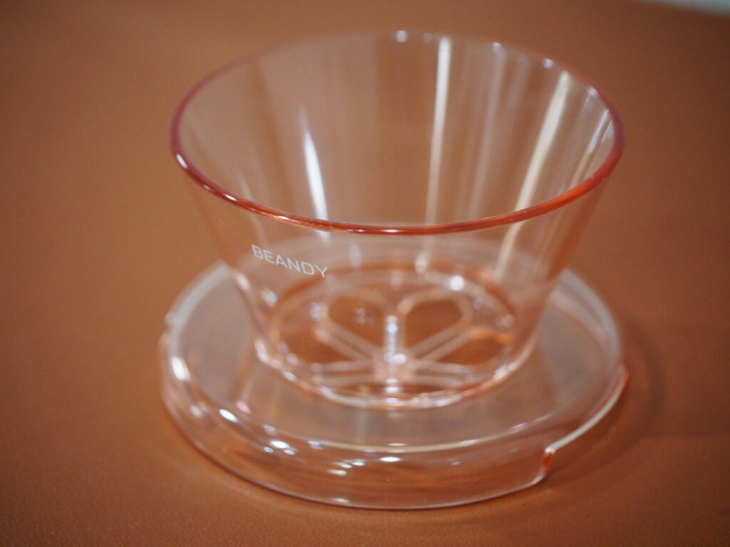 BEANDY Silk Dripper Vermilion Detail