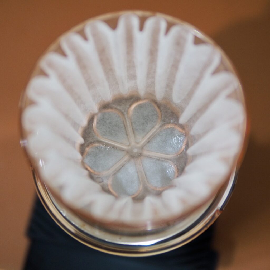 BEANDY Silk Dripper Vermilion Detail