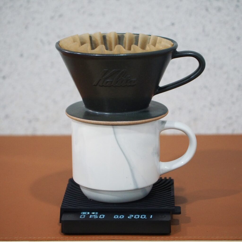 Kalita Wave Dripper MI 185 Sand Black Brewing