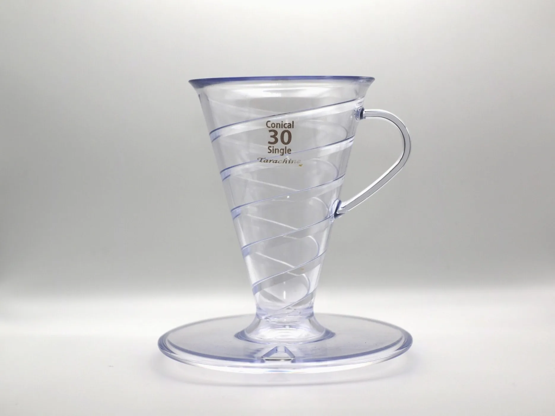 Cielito Lindo Conical 30 Single Coffee Dripper Tarachine Clear